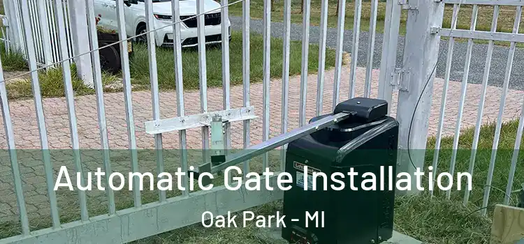 Automatic Gate Installation Oak Park - MI