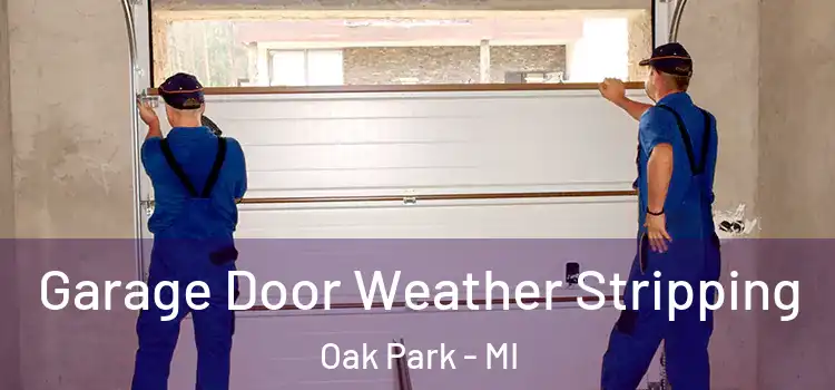  Garage Door Weather Stripping Oak Park - MI